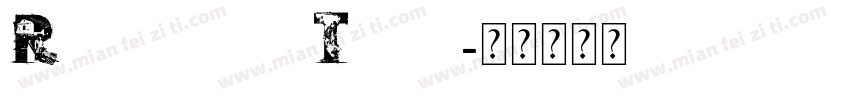 Rocketship Town字体转换